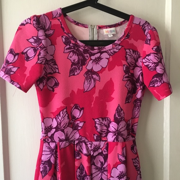 Lularoe Floral Spring/Summer Dress - Picture 1 of 3